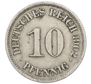 10 пфеннигов 1902 года A Германия — Фото №1