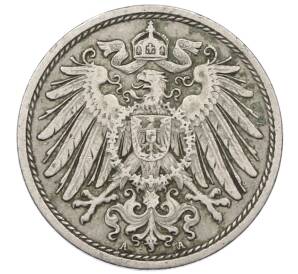 10 пфеннигов 1902 года A Германия — Фото №2