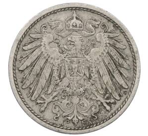 10 пфеннигов 1908 года A Германия — Фото №2