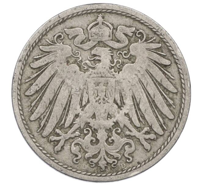 Монета 10 пфеннигов 1900 года D Германия (Артикул: M2-89440) — Фото №2