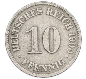 10 пфеннигов 1900 года A Германия — Фото №1
