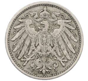 10 пфеннигов 1908 года A Германия — Фото №2