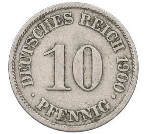 10 пфеннигов 1900 года A Германия — Фото №1