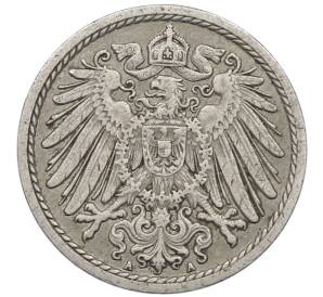 5 пфеннигов 1911 года A Германия — Фото №2