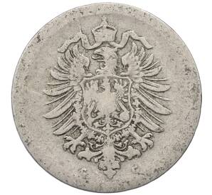 5 пфеннигов 1876 года G Германия — Фото №2