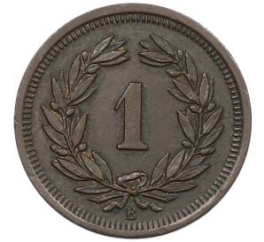 1 раппен 1914 года Швейцария — Фото №2