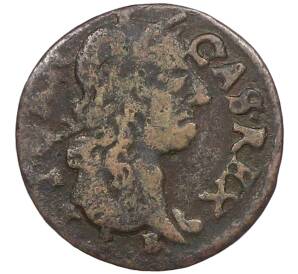 1 солид («боратинка») 1663 года Польша — Ян II Казимир — Фото №2