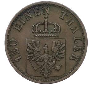 3 пфеннига 1869 года А Пруссия — Фото №2