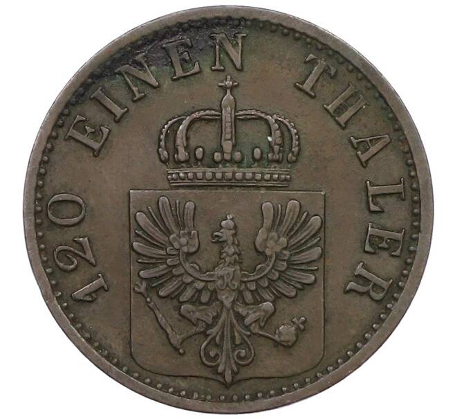 Монета 3 пфеннига 1869 года А Пруссия (Артикул: T11-22169) — Фото №2