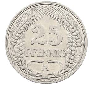 25 пфеннигов 1910 года А Германия — Фото №2