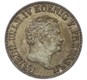 1/2 серебряного гроша 1844 года А Пруссия — Фото №2