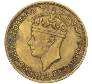 2 шиллинга 1938 года Н Британская Западная Африка