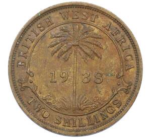 2 шиллинга 1938 года Н Британская Западная Африка