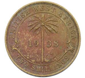 2 шиллинга 1938 года KN Британская Западная Африка — Фото №1