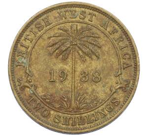 2 шиллинга 1938 года KN Британская Западная Африка — Фото №1
