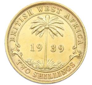 2 шиллинга 1939 года Н Британская Западная Африка — Фото №1