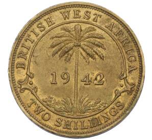 2 шиллинга 1942 года KN Британская Западная Африка — Фото №1