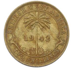 2 шиллинга 1942 года KN Британская Западная Африка — Фото №1