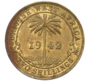 2 шиллинга 1942 года KN Британская Западная Африка — Фото №1