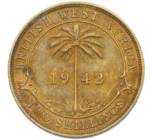 2 шиллинга 1942 года KN Британская Западная Африка — Фото №1