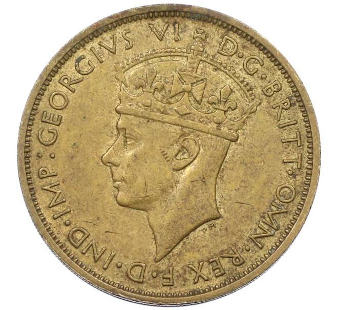 Монета 2 шиллинга 1942 года KN Британская Западная Африка (Артикул: K12-65938) — Фото №2