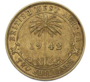 2 шиллинга 1942 года KN Британская Западная Африка — Фото №1