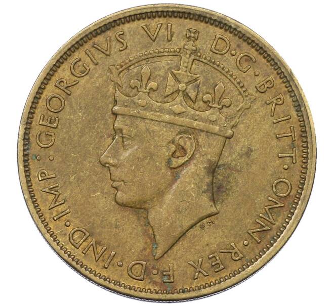 Монета 2 шиллинга 1946 года Н Британская Западная Африка (Артикул: K12-65942) — Фото №2