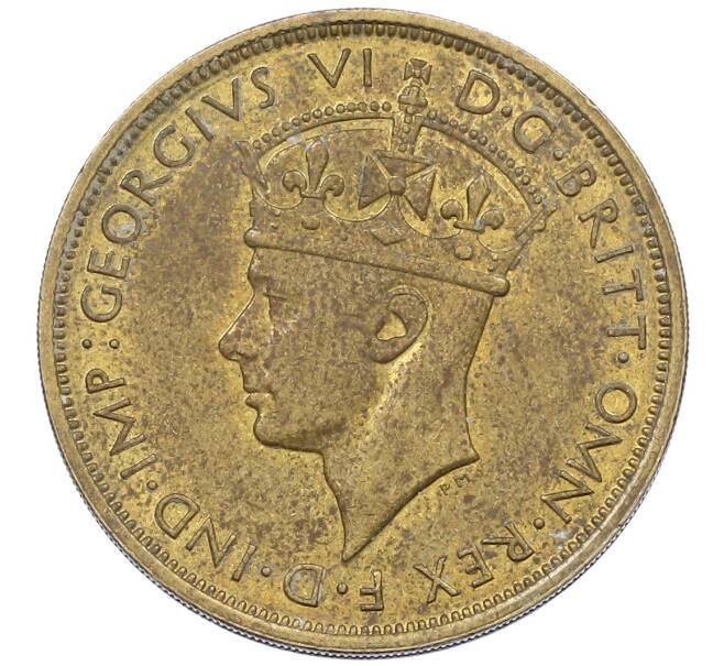 Монета 2 шиллинга 1946 года Н Британская Западная Африка (Артикул: K12-65944) — Фото №2