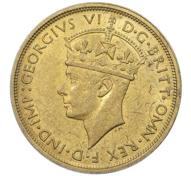 Монета 2 шиллинга 1946 года Н Британская Западная Африка (Артикул: K12-65945) — Фото №2
