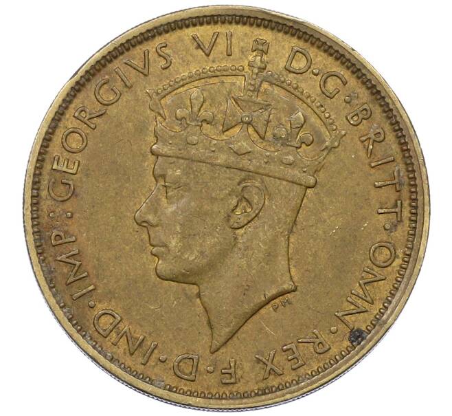 Монета 2 шиллинга 1946 года Н Британская Западная Африка (Артикул: K12-65946) — Фото №2