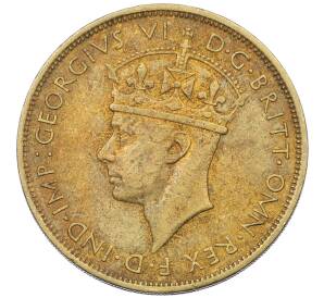 2 шиллинга 1947 года Н Британская Западная Африка