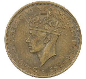 2 шиллинга 1947 года Н Британская Западная Африка