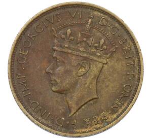 2 шиллинга 1947 года Н Британская Западная Африка