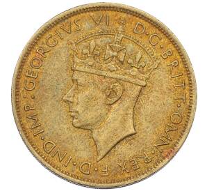 2 шиллинга 1947 года Н Британская Западная Африка