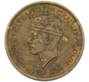 2 шиллинга 1949 года Н Британская Западная Африка