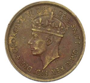 2 шиллинга 1949 года Н Британская Западная Африка