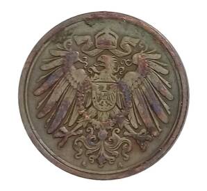 1 пфенниг 1900 года A Германия — Фото №2