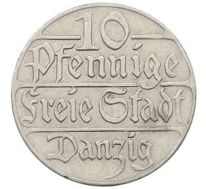 10 пфеннигов 1923 года Данциг — Фото №1