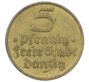 5 пфеннигов 1932 года Данциг — Фото №2