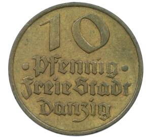 10 пфеннигов 1932 года Данциг