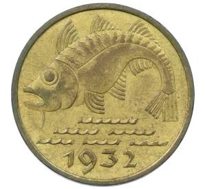 10 пфеннигов 1932 года Данциг — Фото №1