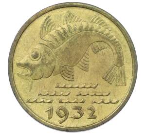 10 пфеннигов 1932 года Данциг — Фото №1