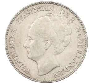 1 гульден 1924 года Нидерланды — Фото №2