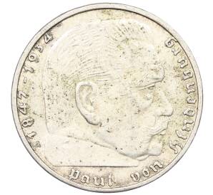 2 рейхсмарки 1939 года А Германия — Фото №2