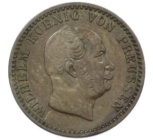 2 1/2 серебряного гроша 1869 года А Пруссия — Фото №2