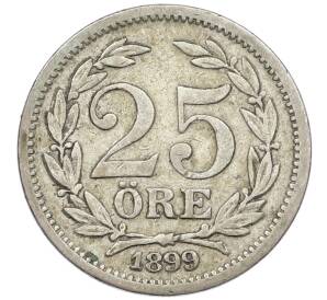 25 эре 1899 года Швеция — Фото №1