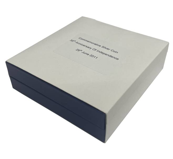 Монета 25 рупий 2011 года Сейшелы «30 лет Независимости» (Артикул: K12-66049)