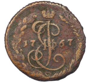 Денга 1767 года ЕМ — Фото №1