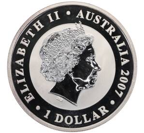 1 доллар 2007 года Австралия «Коала» — Фото №2