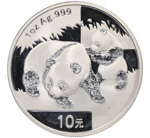 10 юаней 2008 года Китай «Панда» — Фото №1
